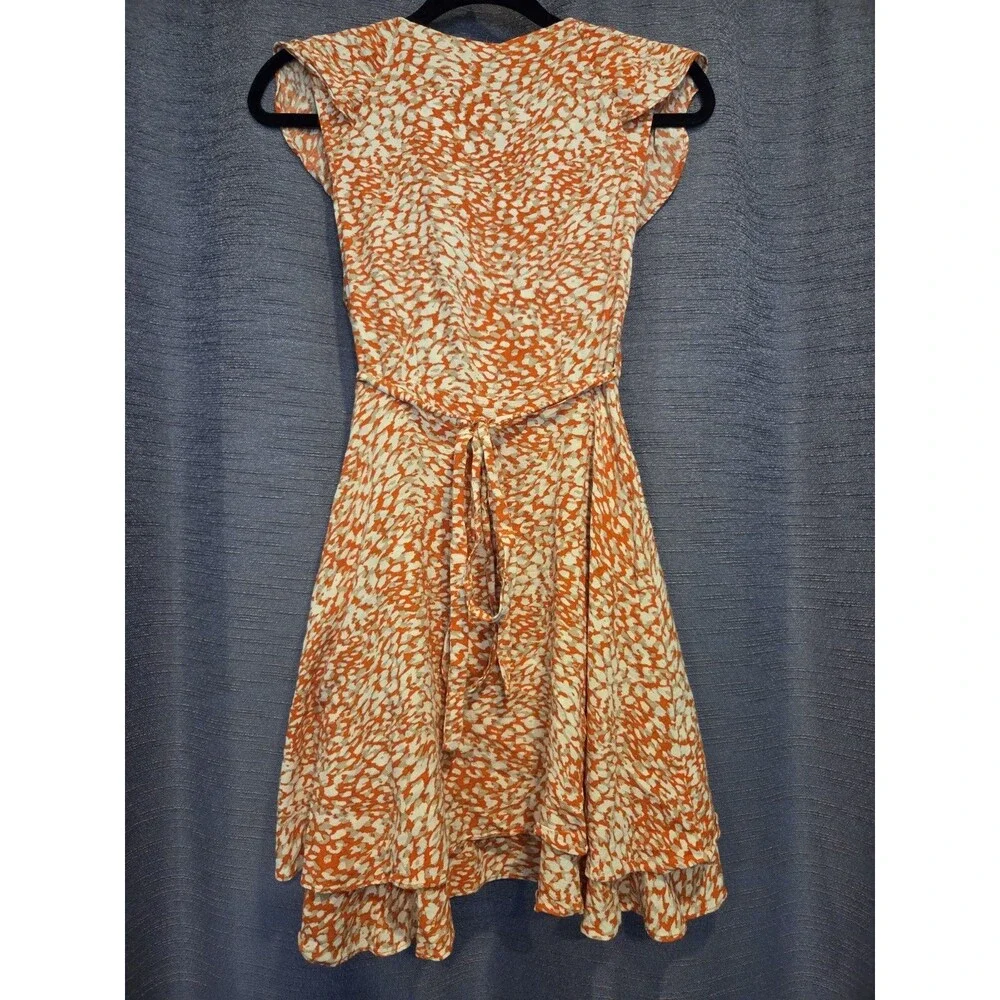 Free People French Quarter Wrap Mini Dress Size S